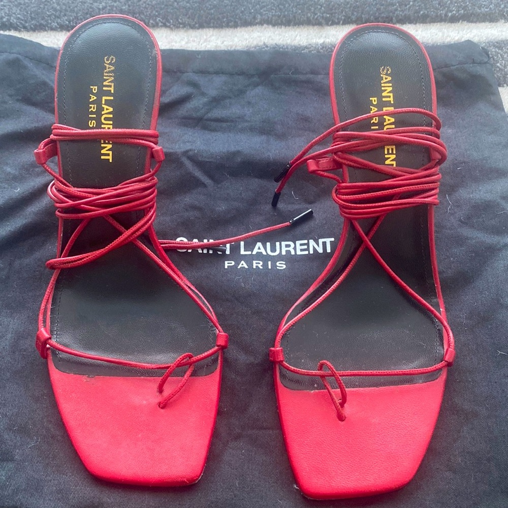 Super rare and unique Saint Laurent Sandals